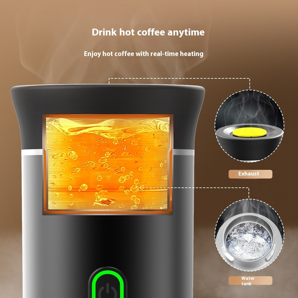 Portable Espresso Maker - Top-Rated 3-in-1 Electric Coffee Grinder for Travel